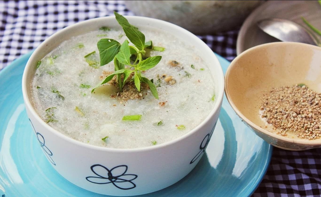 Cháo mắc chung một món ăn đặc sản được ưa chuộng vào mùa lạnh của người dân Tà Xùa Cháo mắc chung một món ăn đặc sản được ưa chuộng vào mùa lạnh của người dân Tà Xùa